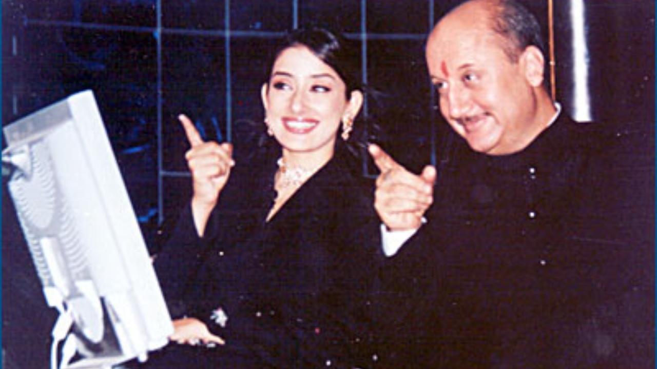 In 2000, Manisha ventured into television and hosted the reality show Sawaal Dus Crore Ka with Anupam Kher